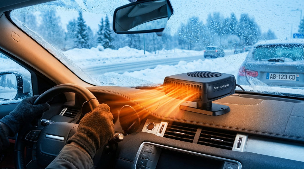 Dégivreur en action